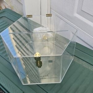 Acrylic Wedding Card Collection Box